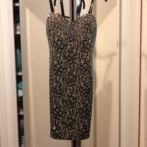 Gold label Wow couture dress/Party dress/night out